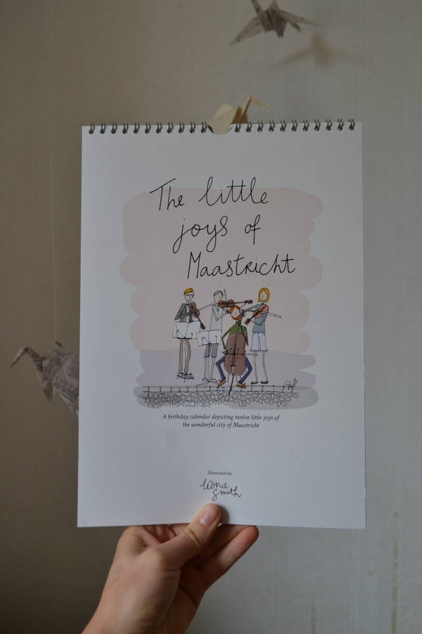 The little joys of Maastricht birthday calendar