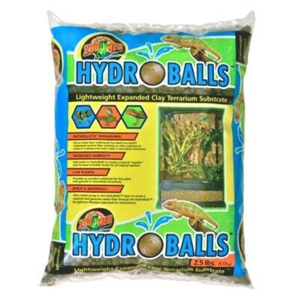 Zoo Med; Hydroballs Lightweight Expanded Clay Substrate 1,13kg