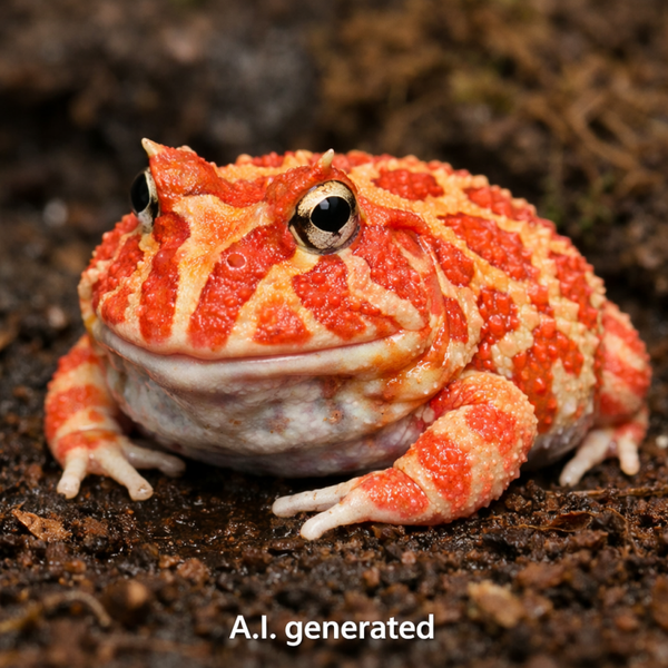Ceratophrys cranwelli - Coral Blaze