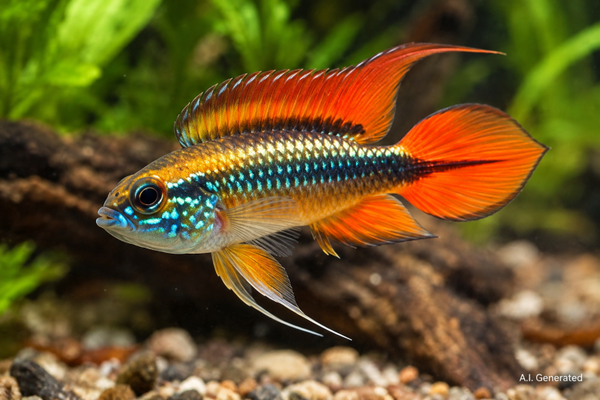 Apistogramma agassizii "Double Red"