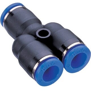 Aqua Nature Tec; Insteekkoppeling Y-stuk 1×6 en 2x4mm
