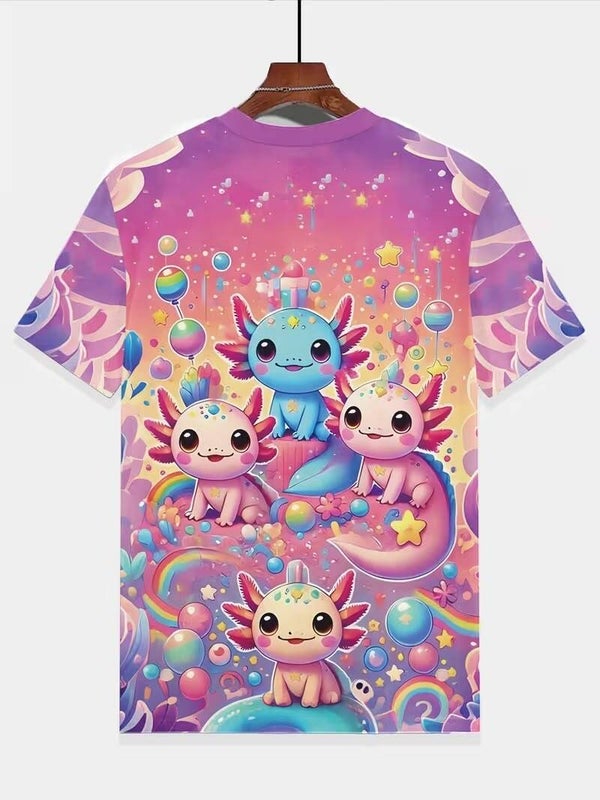 Axolotl T-shirt Party (Kids)