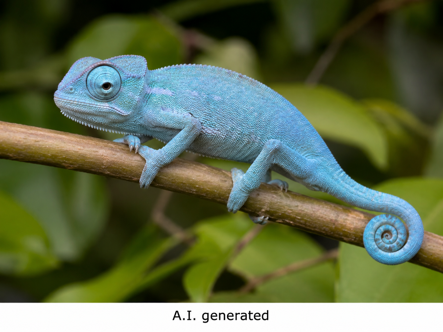 Chamaeleo calyptratus "Blue"