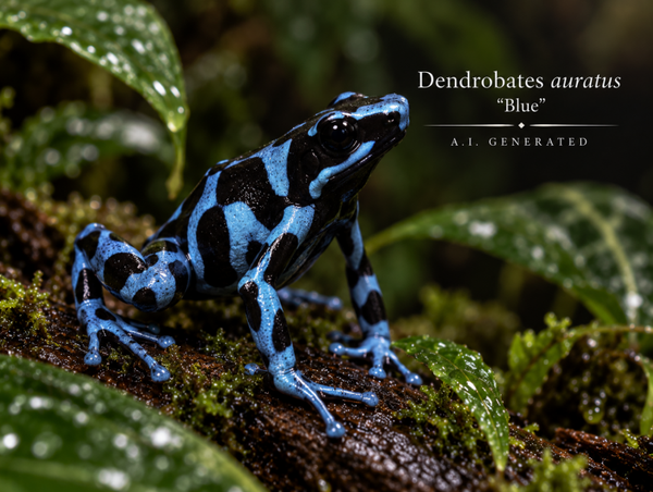 Dendrobates auratus "Blue"