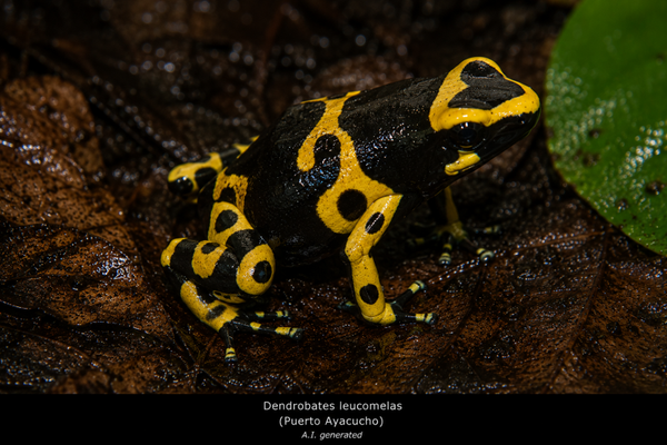 Dendrobates leucomelas “Puerto Ayacucho”