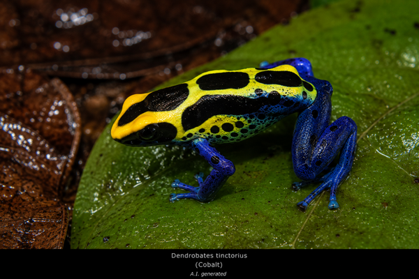 Dendrobates tinctorius “Cobalt”