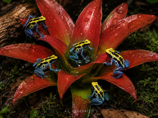 Dendrobates tinctorius "Patricia"