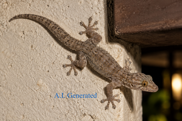 Hemidactylus frenatus