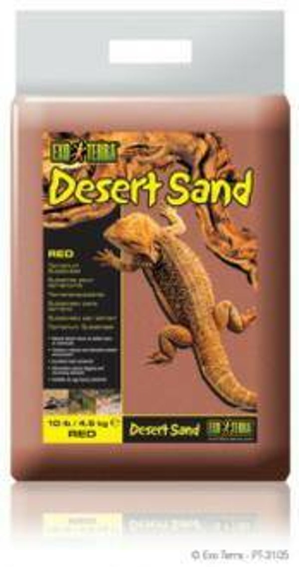 Exo Terra; Desert Sand, rood 4,5 kg