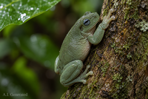Litoria caerulea "Blue Eyed"