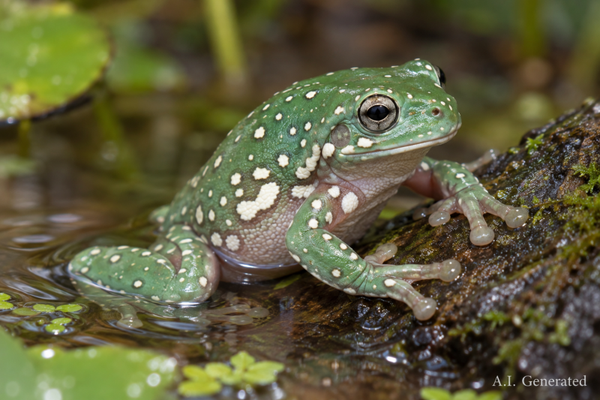 Litoria caerulea "Super Snow"