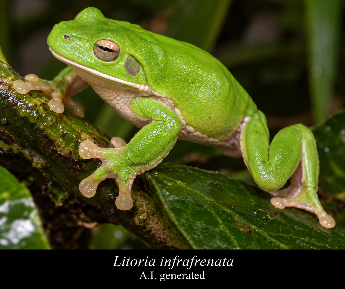 Litoria infrafrenata