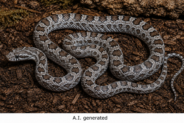 Pantherophis guttatus "Anery"
