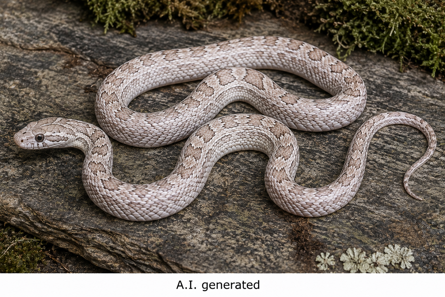 Pantherophis guttatus "Ghost"