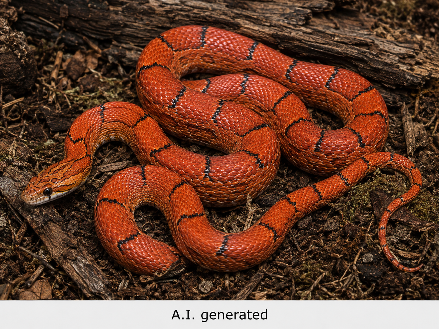 Pantherophis guttatus "Sunkissed"