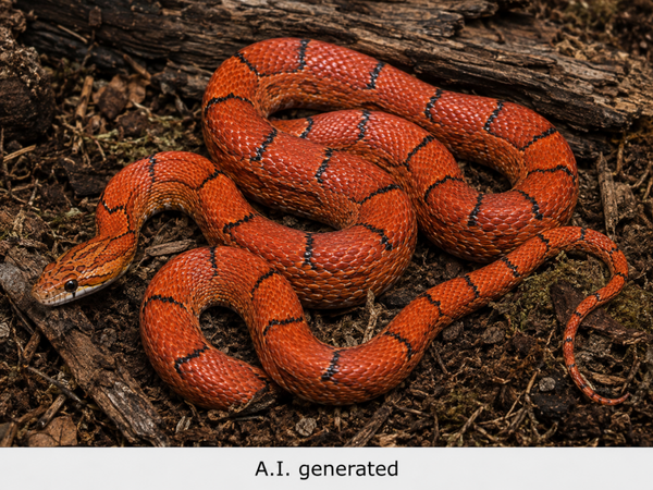 Pantherophis guttatus "Sunkissed"