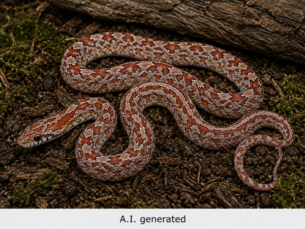 Pantherophis guttatus "Sunkissed Tessera"