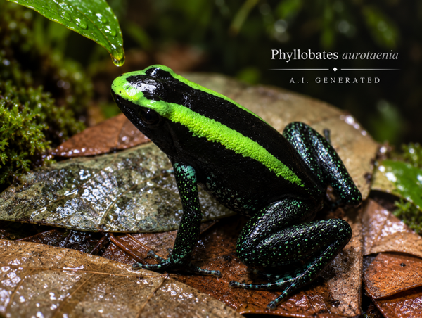 Phyllobates aurotaenia