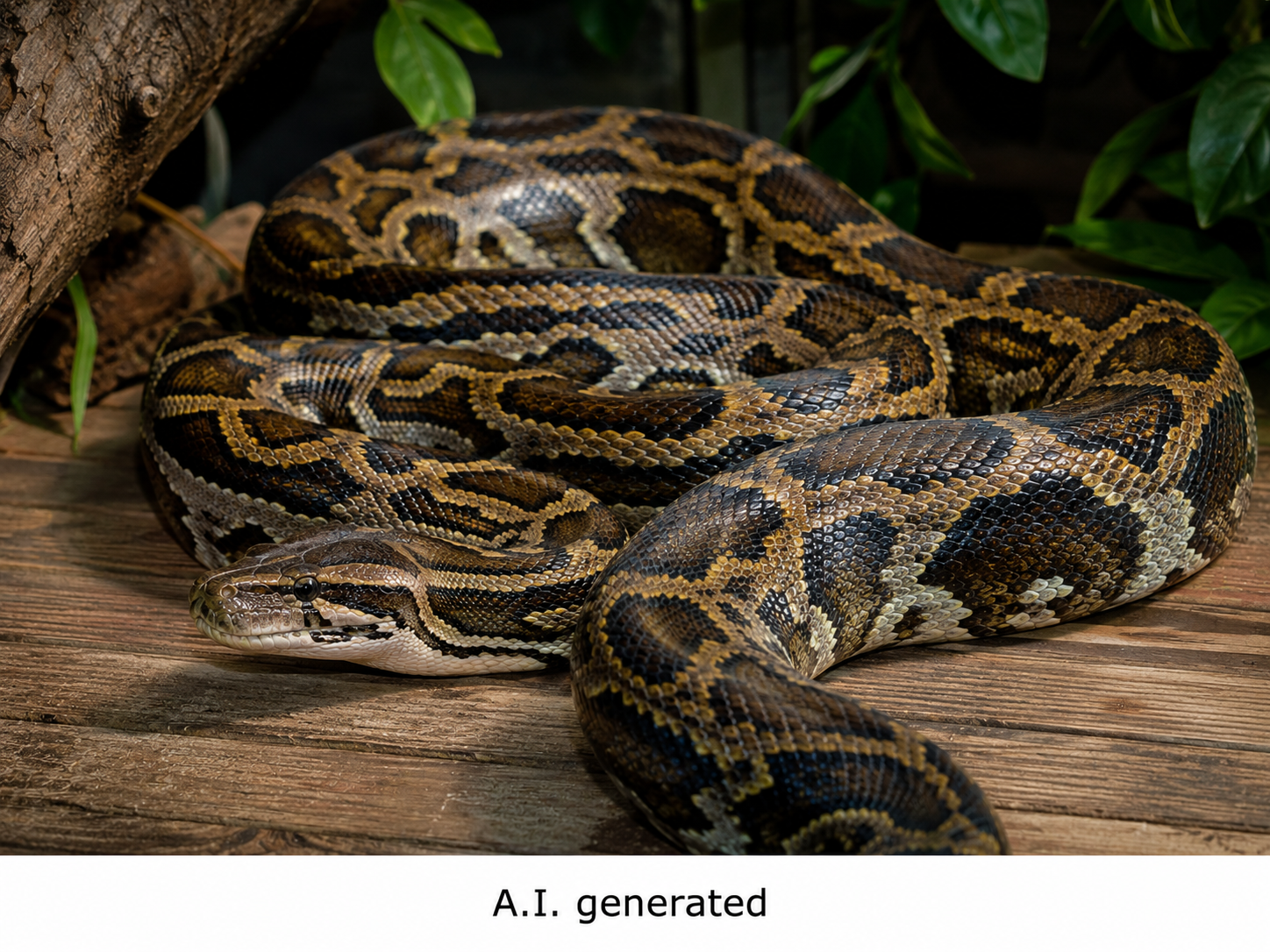 Python bivittatus