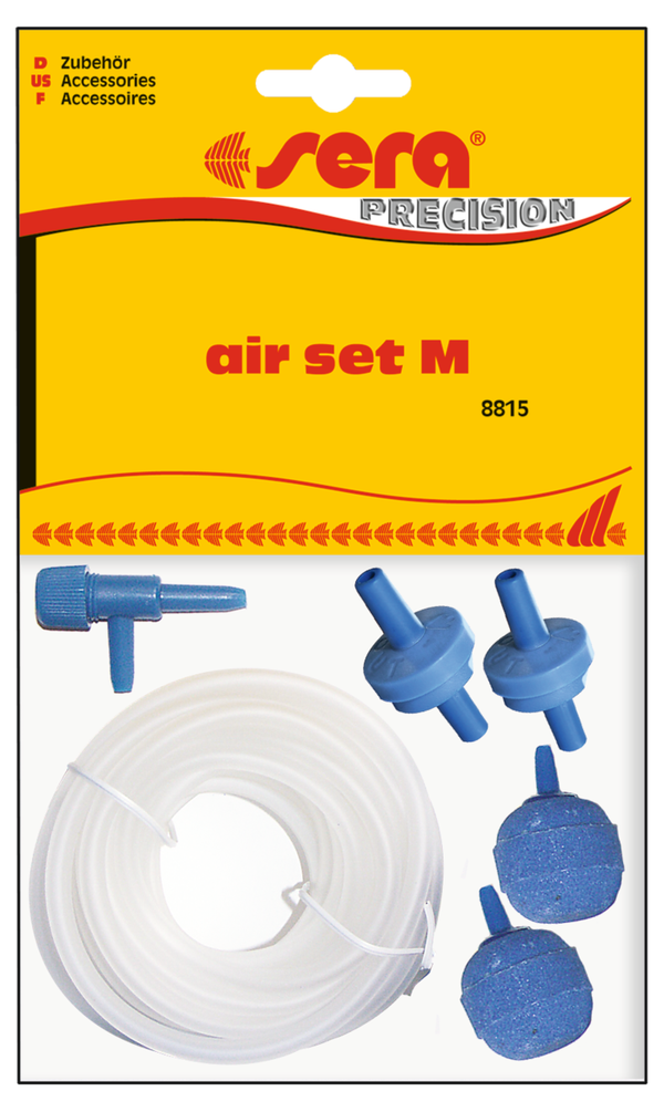 sera; air sets M incl. 4 m slang