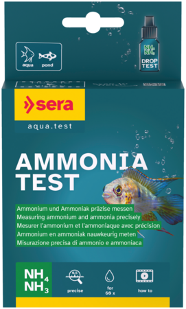 Nauwkeurige NH3 ammoniak druppeltest voor axolotl aquarium watercontrole 🐉🧪