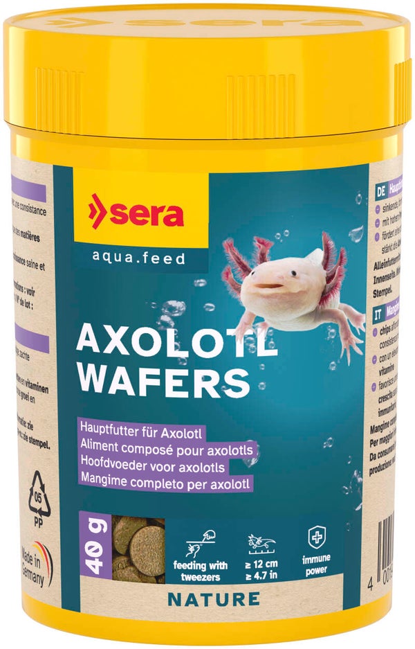 Sera; Axolotl Wafers
