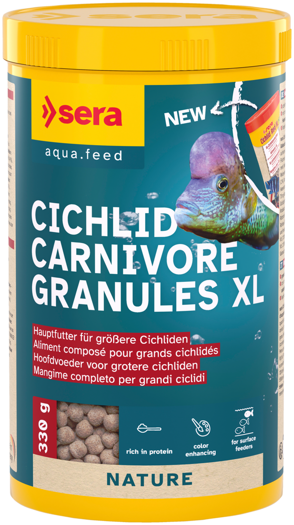 sera; Cichlid Carnivore Granules XL Nature