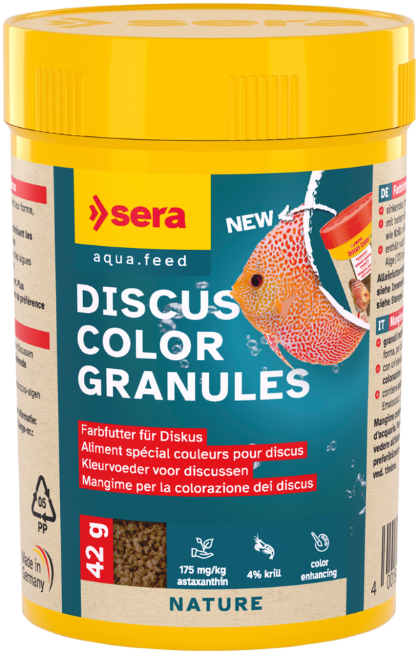 sera; Discus Color Granules Nature