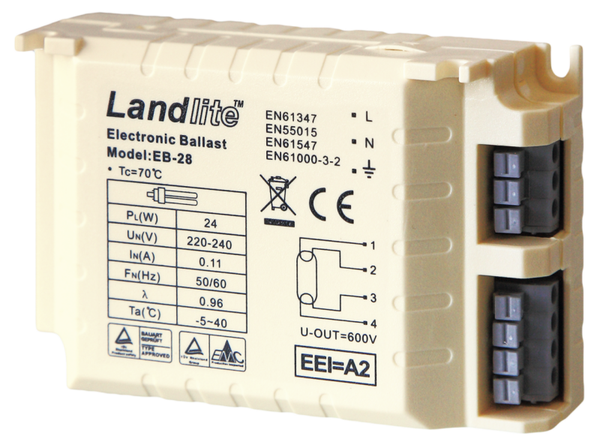 sera; elektronisch voorschakelapparaat 24 W