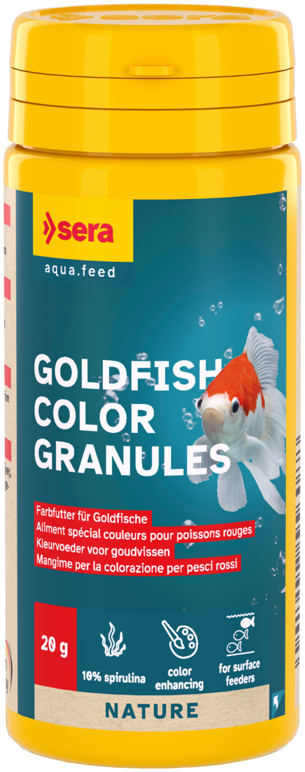sera; Goldfish Color Granules Nature