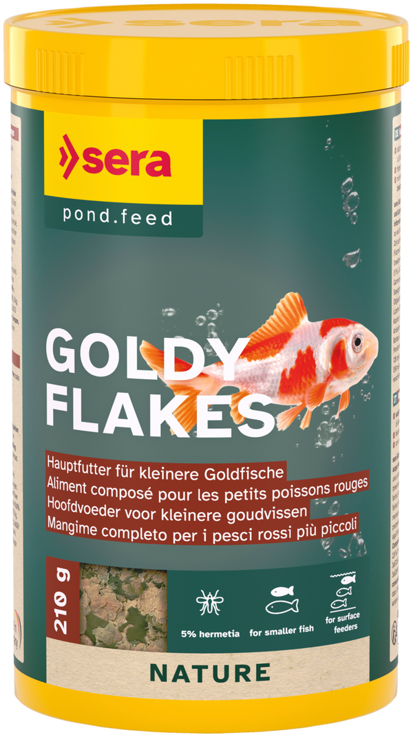 sera; Goldy Flakes