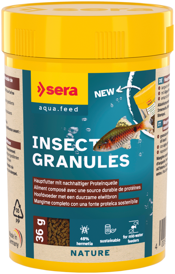 sera; Insect Granules Nature