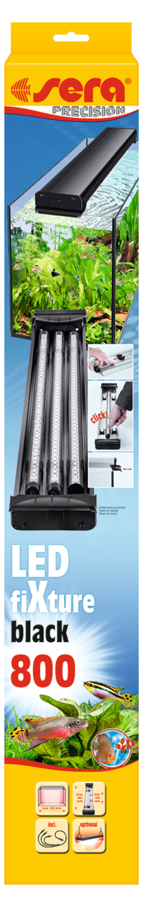  Sera LED X-Change Fixture aquariumhouder voor boven een Axolotl aquarium – koel en dimbaar.