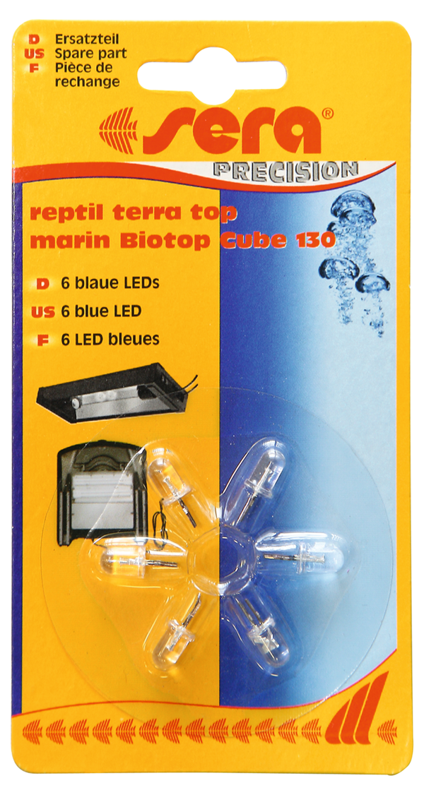 sera; LEDs blauw