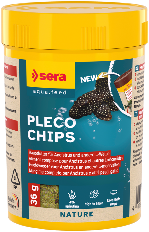 sera; Pleco Chips Nature