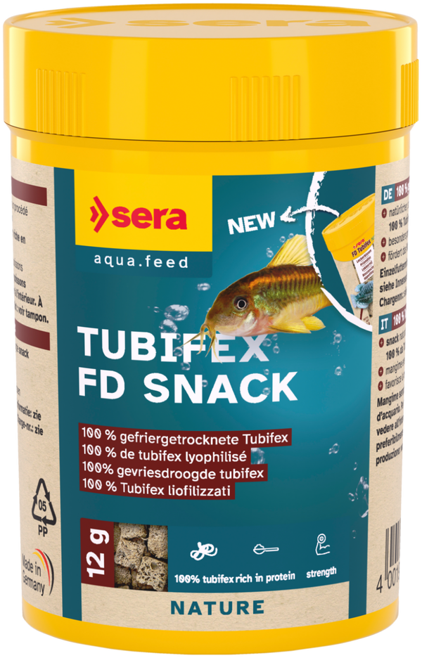 Sera; Tubifex FD Snack Nature