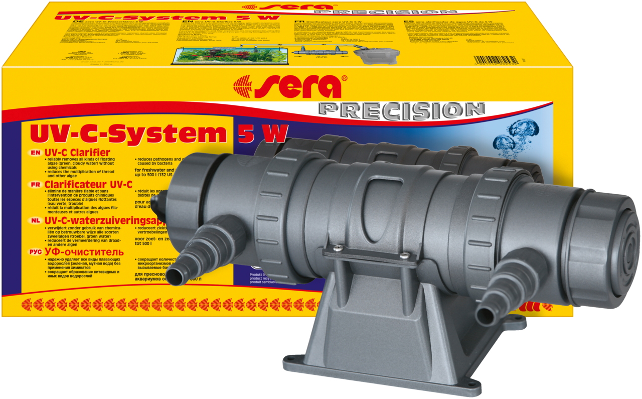 sera; UV-C-systeem 5 W