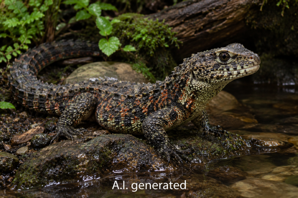 Shinisaurus crocodilurus