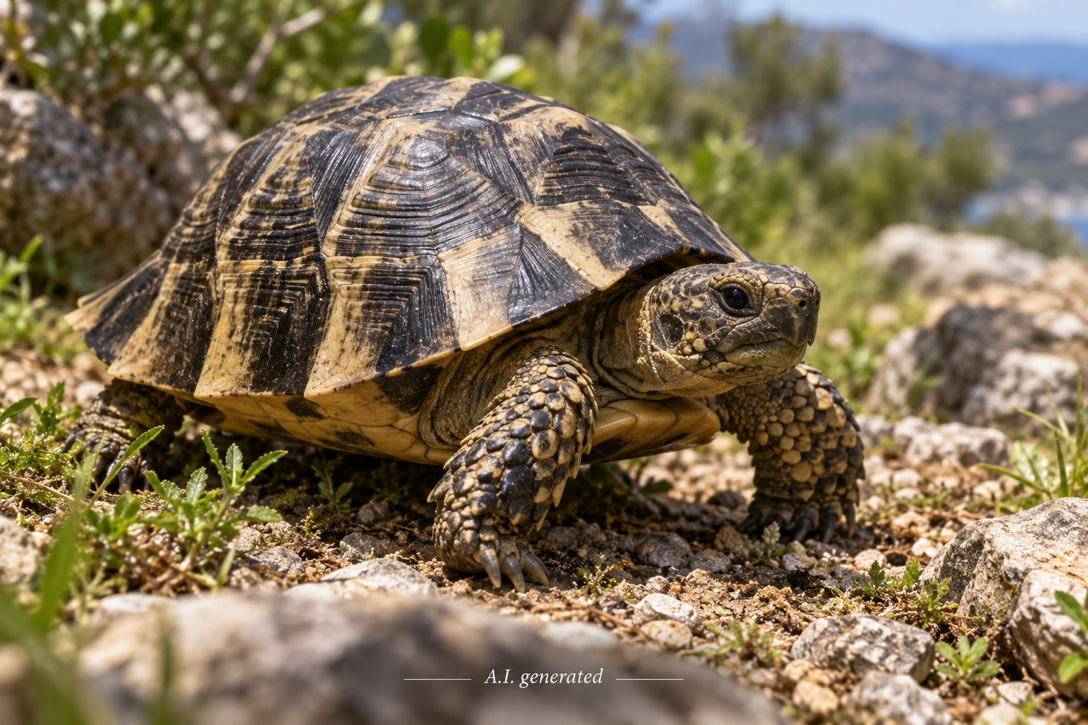 Testudo marginata