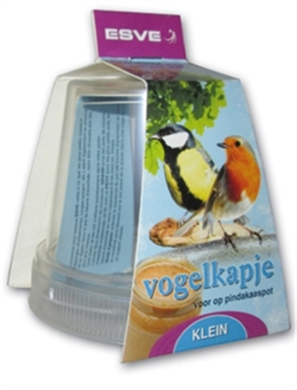 ESVE VOGELKAPJE VOOR PINDAKAASPOT KLEIN