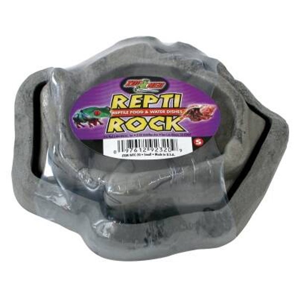 Zoo Med; Combo Repti Rock Food / Water Dish