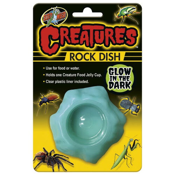 Zoo Med; Creatures Rock Dish Glow in the Dark