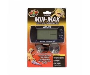 Zoo Med; Digital Min Max Thermometer