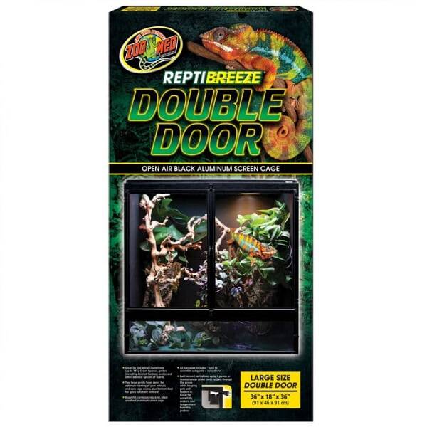 Zoo Med; Double Door Reptibreeze 90x45x90cm