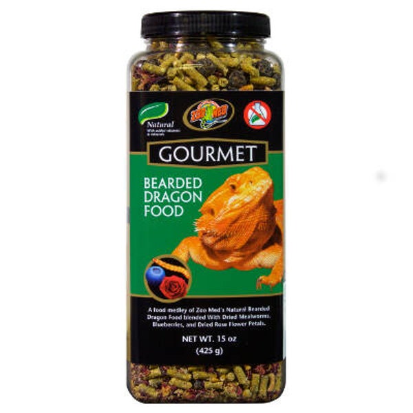 Zoo Med; Gourmet Bearded Dragon Food 383gr