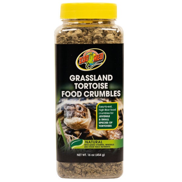 Zoo Med; Grassland Tortoise Food Crumbles 454gr