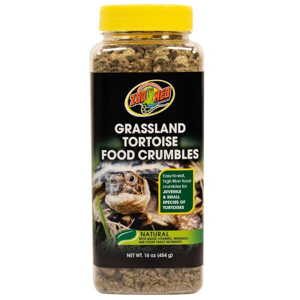 Zoo Med; Grassland Tortoise Food Crumbles 454gr