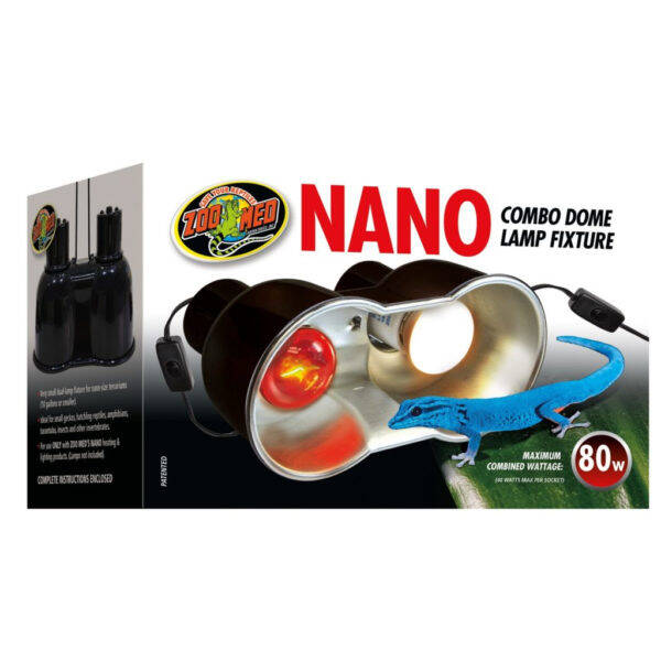 Zoo Med; Nano Combo Dome Lamp Fixture