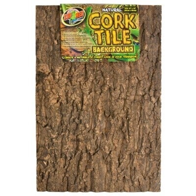 Zoo Med; Natural Cork Tile Background 45×61 cm