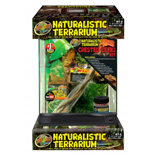 Zoo Med; Terrarium Crested Gecko Kit with Terrarium
